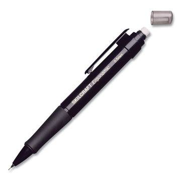 AbilityOne® 7520014512271 Skilcraft Ergonomic Mechanical Pencil, 0.5 Mm, Hb (#2.5), Black Lead, Black Barrel, 6-pack freeshipping - TVN Wholesale